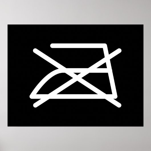 アイロンをかけるな! ポスター (正面)