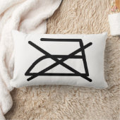 アイロンをかけるな! ランバークッション (ブランケット)