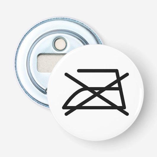 アイロンをかけるな！ 栓抜き (正面)