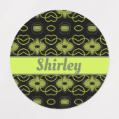 アイロンパーソナライズされたのロゴ ラベル (デザイン2)