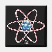 アイロン原子磁石 マグネット (正面)