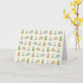 アイロン掛けランドリーパッテン カード (黄色い花)