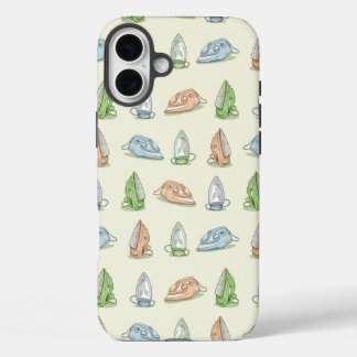 アイロン掛けランドリーパッテン iPhone 16 PLUSケース