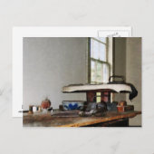 アイロン掛け日 ポストカード (正面/裏面)