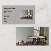 アイロン掛け日 名刺 (正面/裏面)