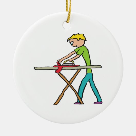 アイロン セラミックオーナメント (正面)