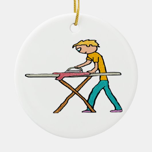 アイロン セラミックオーナメント (正面)