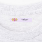 アイロン（ピンク）グリッターパーティーバルーンのラベル ラベル (貼付)