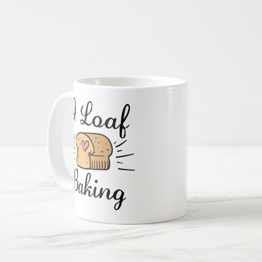 アイローフベーキング コーヒーマグカップ (正面左)