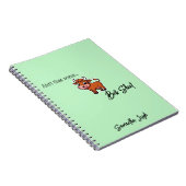 アインザブルシートタンスナーキーおもしろい引用文 ノートブック (右側)