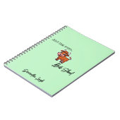 アインザブルシートタンスナーキーおもしろい引用文 ノートブック (左側)