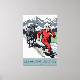 アインシュタインの名言 ポスター キャンバス印刷 キャンバスプリント