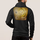 アインシュタインのGR、ブラックホール、及び重力波 パーカ (裏面)