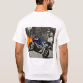 アインシュタインは狂った Tシャツ (裏面)