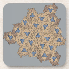 アインシュタイン非周期的タイリング"ロッキーマウンテン秋" コースター