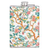 アインスパイアジア文花カラフル鳥 フラスク (裏面)