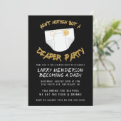 アインノーティンアオムツパーティーヒップホップパーティー 招待状 (スタンド正面)