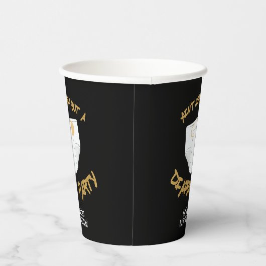 アインノーティンアオムツパーティーヒップホップパーティー 紙コップ (右)