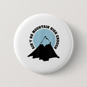 アインノーマウンテン十分なハイキング登山シール 缶バッジ