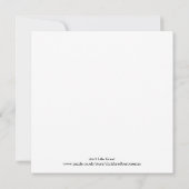 アインライフ素晴らし ノートカード (裏面)