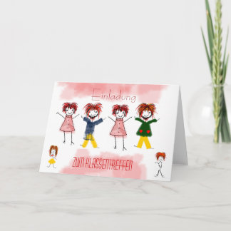 アインラドゥンクラスンテンフェン 招待状