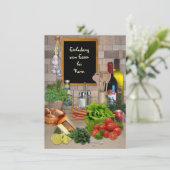 アインラドゥンツムエッセン(mit deinem Namen) 招待状 (スタンド正面)