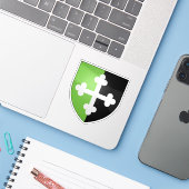 アイン・ブール・エンブレッセの紋章 シール (ノートパソコンとiPhone)