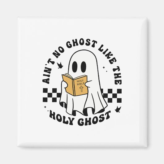アイン'No幽霊のような聖なる幽霊おもしろい信者 マグネット (正面)