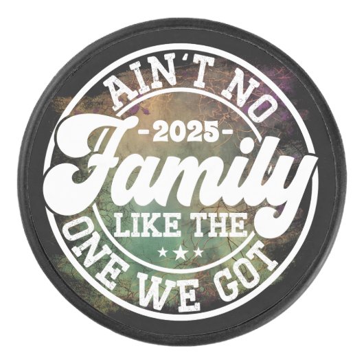 アイン'No Family Likeユーモアおもしろい誕生会クール アイスホッケーパック (正面)