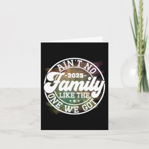 アイン'No Family Likeユーモアおもしろい誕生会クール カード