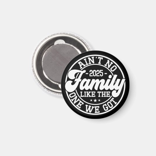 アイン'No Family Likeユーモアおもしろい誕生会クール マグネット (正面/裏面)