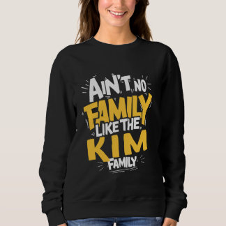 アイン'No Family Like the KIM Family懇親会matchi スウェットシャツ