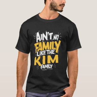 アイン'No Family Like the KIM Family懇親会matchi Tシャツ