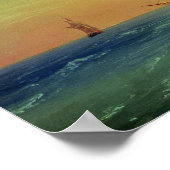 アイヴァゾフスキー・シーショア ポスター (角)