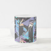 アイーソーコーヒーマグ フロストグラスマグカップ (正面左)