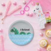 アイ信じシャンプレーン湖の怪獣 ペーパープレート (パーティー)