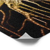 アイ抽象芸術アート ポスター (角)