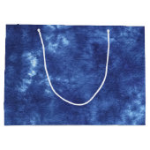 アイ日本のジゴ染料ブルー ラージペーパーバッグ (裏面)