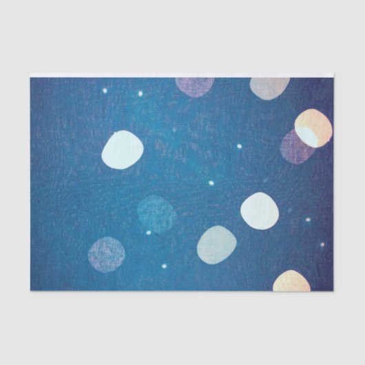 アイ日本のジゴ染料ブルー 薄葉紙 (正面)