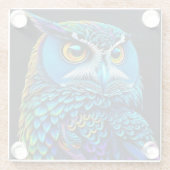 アイ生成フウカラフルル ガラスコースター (裏面)