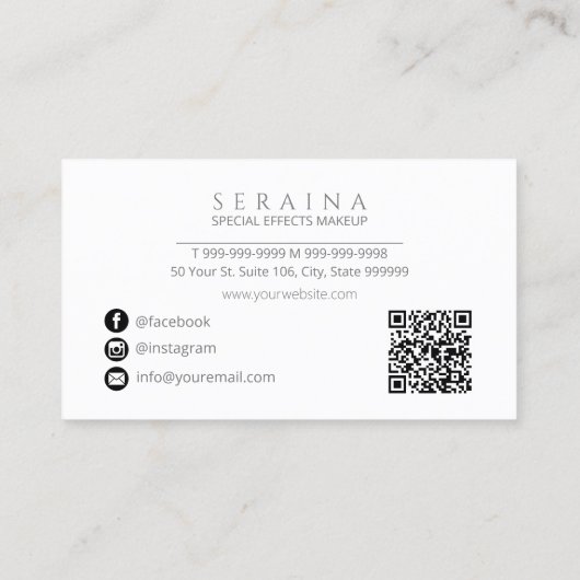 アイ鮮やかズクリエイティブメイクアップID1037 名刺 (裏面)