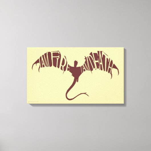 『アイ・アム・ファイア・アム・デス』 キャンバスプリント (正面)