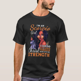 アイ・アム・蠍座・ガール・アン・アイ・キャン・オール・ズ・誕生日 Tシャツ