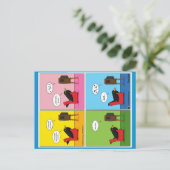 アイ・ウィル・ネバー・漫画 ポストカード (スタンド正面)