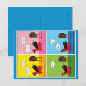 アイ・ウィル・ネバー・漫画 ポストカード (正面/裏面)