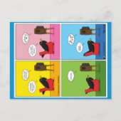 アイ・ウィル・ネバー・漫画 ポストカード (正面)