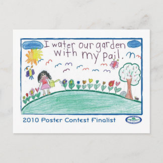 『アイ・ウォーター・ウアー・ガーデン』 ポストカード