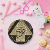 『アイ・オブ・ホルス – 黄金比』 ペーパープレート (パーティー)