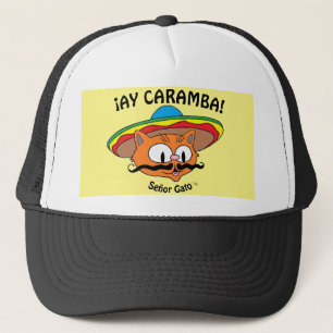 アイ·カランバ！セノールガトメキシコの漫画猫 キャップ