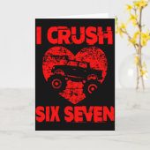 アイ・クラッシュ・ハーツ・シックス・セブン・バレンタインズ・６７・モンスター・トゥルー カード (黄色い花)